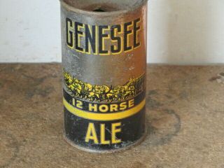 Genesee.  12.  Horse.  Ale.  Solid.  Colorful O.  I.  Not Bad.  Flat Top