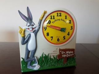 Bugs Bunny Talking Alarm Clock 1974