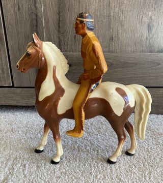 Vintage Hartland Tonto & Horse Scout Figures
