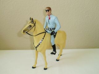 Vintage 1950s Hartland Lone Ranger And Silver 8 " No Accessories