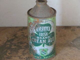 Beverwyck.  Irish Cream Ale.  Solid.  Colorful Irtp Cone Top