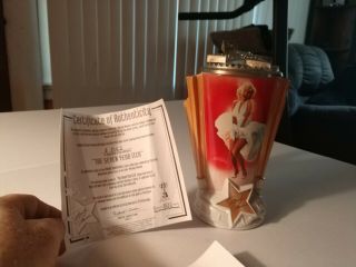 . 5 Liter Limited Edition Marilyn Monroe Stein " The Seven Year Itch " W/ Gc