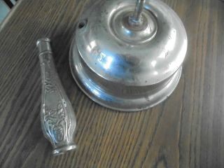 Vintage " A.  G.  Kaufman " & Co.  York Gas Mantle Lamp Parts - Tank & Ornate Handle