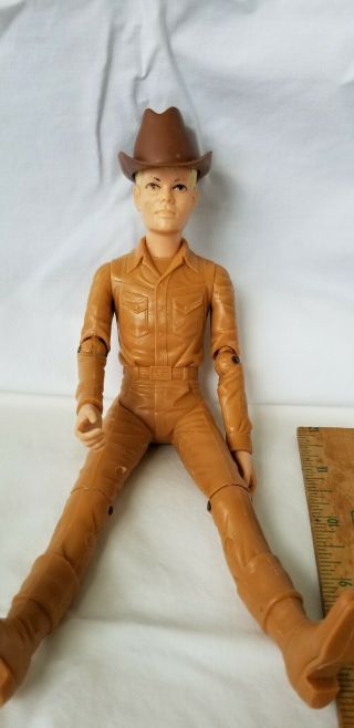 Vintage MARX Jay West Figure with Accessories 3
