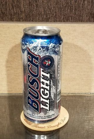 2001 16 Ounce Bottom Open Busch Light Stay Tab Beer Can St Louis Mo 16 Fl Oz