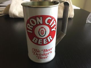 Vintage Iron City Beer Can Mug From 1971 Absolutely