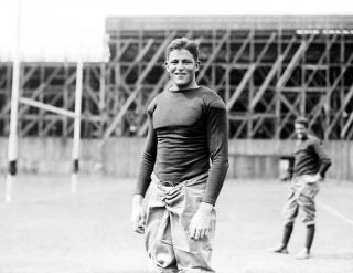 1910 - 1915 Yale University Football,  Ct Old Photo 8.  5 " X 11 " Reprint