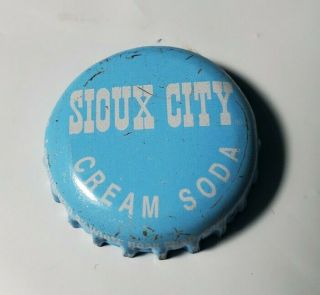 Vintage Sioux City Cream Soda Bottle Cap.