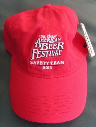 Great American Beer Festival 2011 Volunteer Safety Team Hat