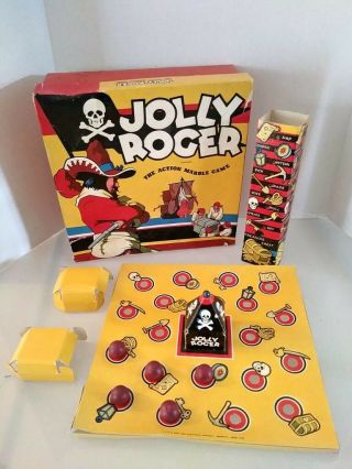 (5731) Vintage 1943 Jolly Roger The Action Marble Game