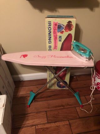 Vintage Suzy Homemaker Ironing Board With Box