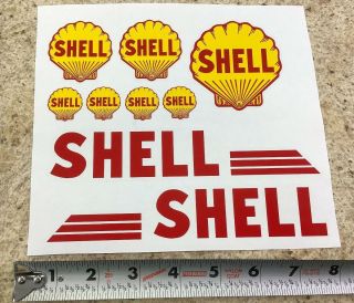 Custom Shell Tonka/smith Miller Semi Tanker Sticker Set Cu - 040