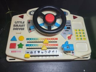 Vintage 1989 Vtech Little Smart Driver Driving Electronic Great,  No Phone