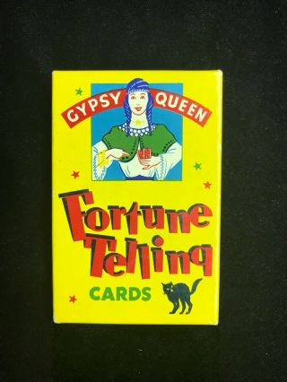 Vintage Fortune Telling Card Game Gypsy Queen Complete By All Fair