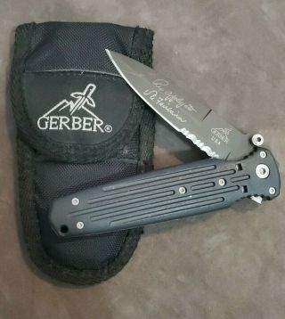 Gerber Usa Applegate Fairbairn Covert Folder 154cm Blade Pocket Knife