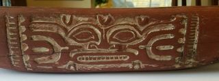 Northwest Coast Native American Dugout Canoe Painted Carved Tlingit? Haida?