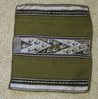 Authentic Old Bolivian Weaving Manta Awayo Textile Cloth Bolivia Andes Tari 1