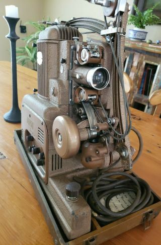 Vintage Ampro Stylist 16mm Projector
