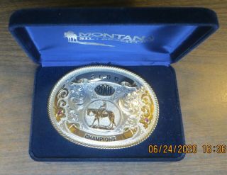 Montana Silversmiths Western Horse Show Trophy Buckle