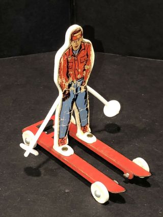 Vintage Wolverine Toy Co Skier Jumper Man