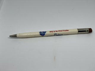 Vintage Davy Crockett Mechanical Pencil Trisco Flour,  Feed,  Seed