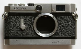 Vintage Canon Model Vi - T Range Finder Camera