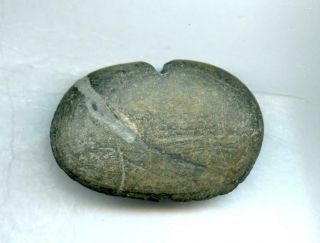 Indian Artifacts - 1/2 Slate Bannestone