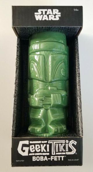 Geeki Tikis Star Wars Boba Fett 16 Oz Ceramic Mug