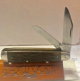 Very Old Queen Steel 1945 - 50 Knife Made In Usa Jack 2 Blade