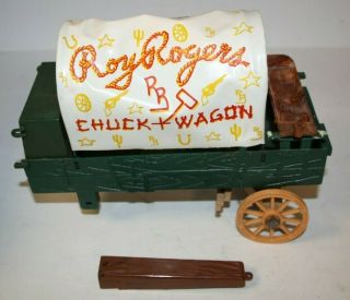 Vintage 1950s IDEAL Roy Rogers CHUCK WAGON 3