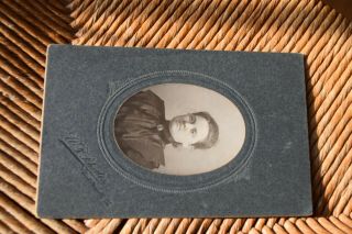 Carte De Visite Photograph Woman 1860 