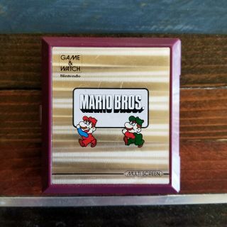 1983 Nintendo Game & Watch Mario Bros Multi Screen Game Vintage