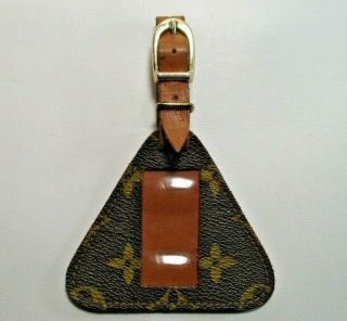 Louis Vuitton Vintage Triangle Luggage Tag