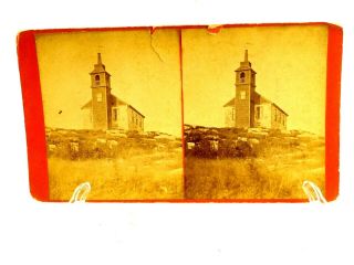 Views Of The Isles Of Shoals S.  C.  Reed Real Photo Stereoview Card