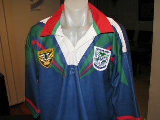 Auckland Warriors " Vintage " Australian Rl Jersey - Size 120cm
