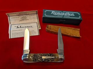 Remington R - 4353b Maverick Bullet Knife Limited Edition And Papers 2005