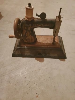 German Casige Child’s Toy Sewing Machine