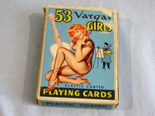 Vintage Deck Of Vargas Pin Up Playing Cards - 52,  2
