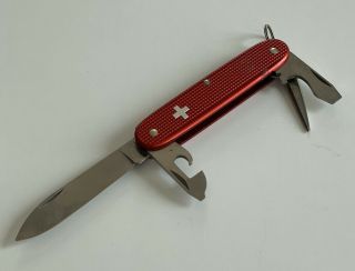 Wenger Victorinox Alox Pioneer Old Cross Swiss Army Knife Vintage