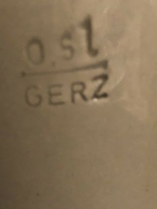 Beer Stein Ceramic Mug 0.  5L Gerz St.  Gallan 1120500320 C/Deckel Lidded Rein Zinn 3