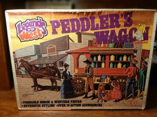 Legends Of The West Peddlers Wagon By Empire Nib