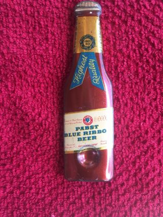 Vintage Pabst Blue Ribbon Bottle Shaped Opener
