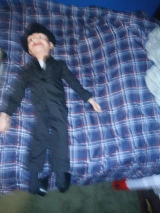 Ventriloquist Doll Puppet Charlie Mccarthy Dummy Most Famous Celebrity Radio