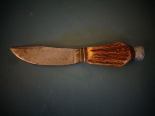 Vintage Schreiber & Sons Solingen Germany Bone Handle Knife