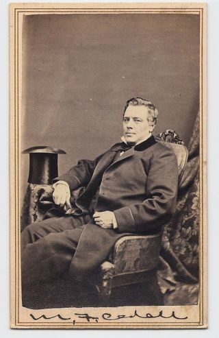You Know You Know Who He Is By Charles H.  Williamson Brooklyn Ny 1860s Cdv Photo