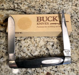 Vintage Buck 313 Muskrat Knife - Box With Papers - Pre - Date