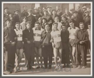 Dinamo Baku Sport Football Handsome Men Trunks Bulge Soviet Azerbaijan Old Photo