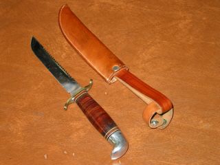 Western Field Fixed Blade Knife 4 7/8 " Blade