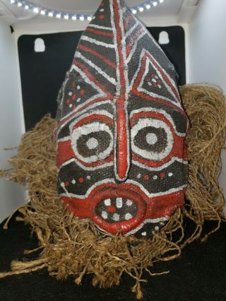 Hand crafted Cultural Mask.  Wall Art.  Unique Tribal Art. 2