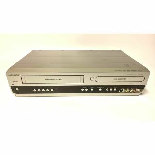 Vintage Magnavox Vhs/dvd Recorder Model No.  Zv420mw8 Silver - No Remote
